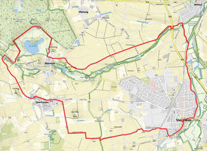 Karte Norderteich Tour