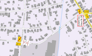 Sperrung Sedanstra&szlig;e