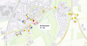 Sperrung Detmolder Stra&szlig;e
